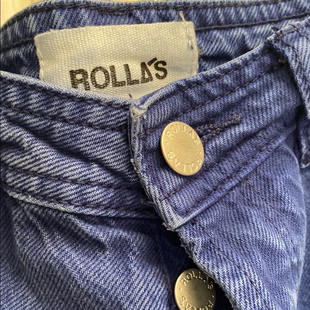 Rolla's High Rise Wide Leg G'Day Mate Jeans Sz 26 - Picture 2 of 10